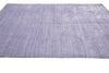 Load image into Gallery viewer, 8.3 x 10 Solid Plain Color Lavander Handmade Wool Contemporary Rug