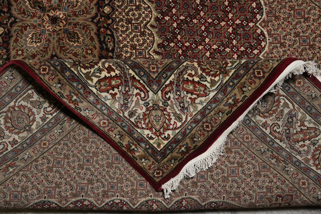5.8 x 8.3 Quality Wool and Silk Tabriz Mahi Rug Pom Roby #F-3076