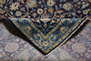 Load image into Gallery viewer, 10.8 x 15.4 Navy Blue Persian Kashan Rug #B-74882