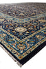 Load image into Gallery viewer, 10.8 x 15.4 Navy Blue Persian Kashan Rug #B-74882