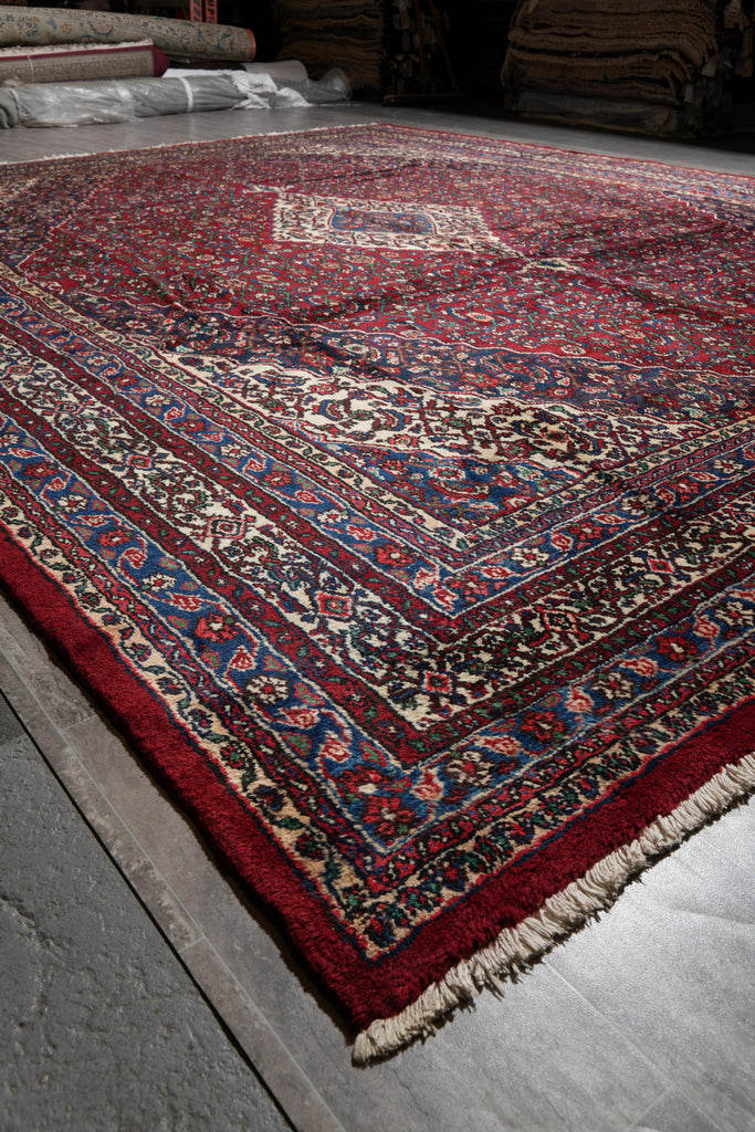 11.0 x 13.9 Persian Tribal Kuristan Rug #F-4126