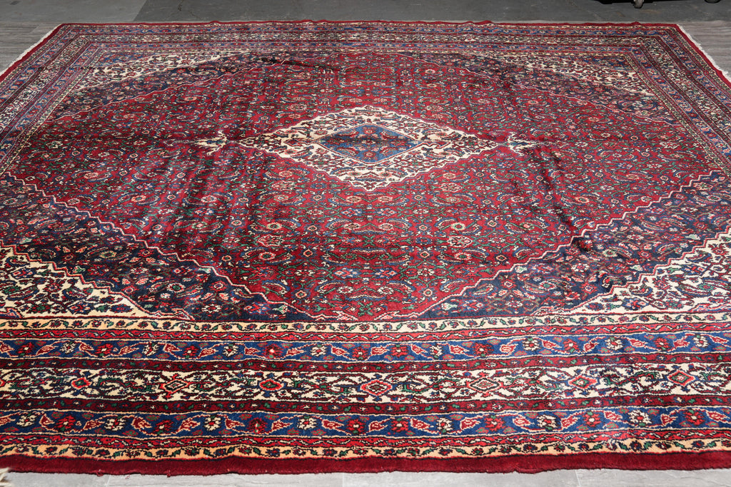 11.0 x 13.9 Persian Tribal Kuristan Rug #F-4126