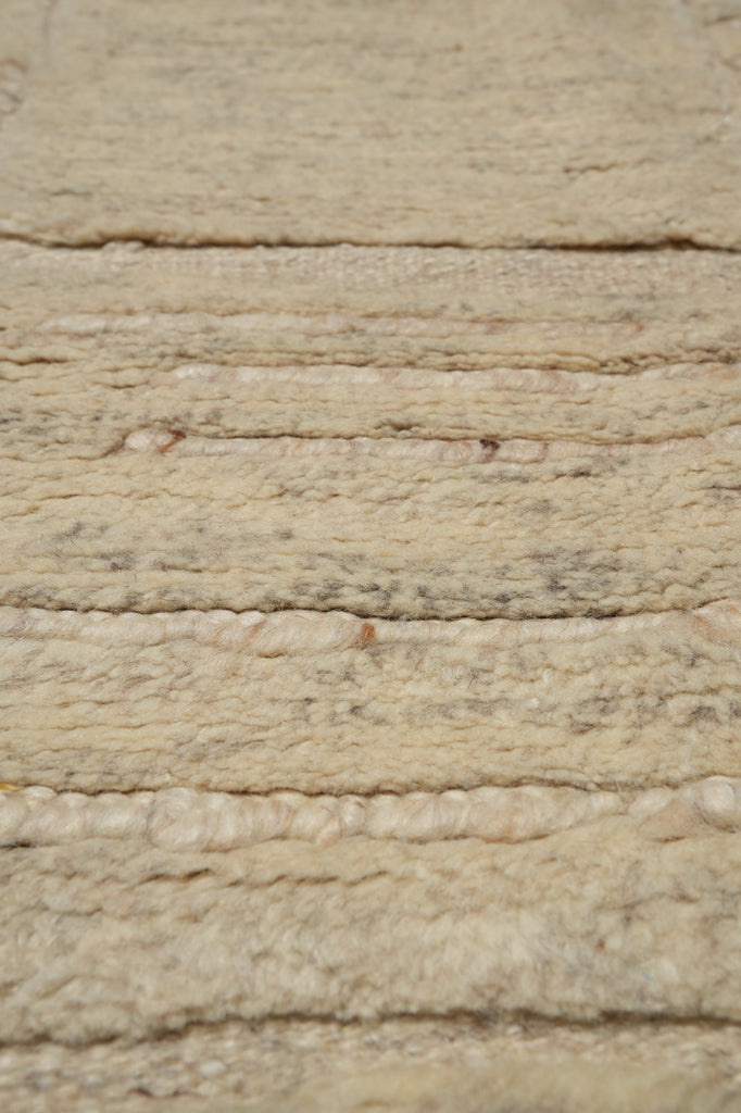 8.4 x 11.6 Natural Wool Contemporary Handmade Imported Rug #F-3318