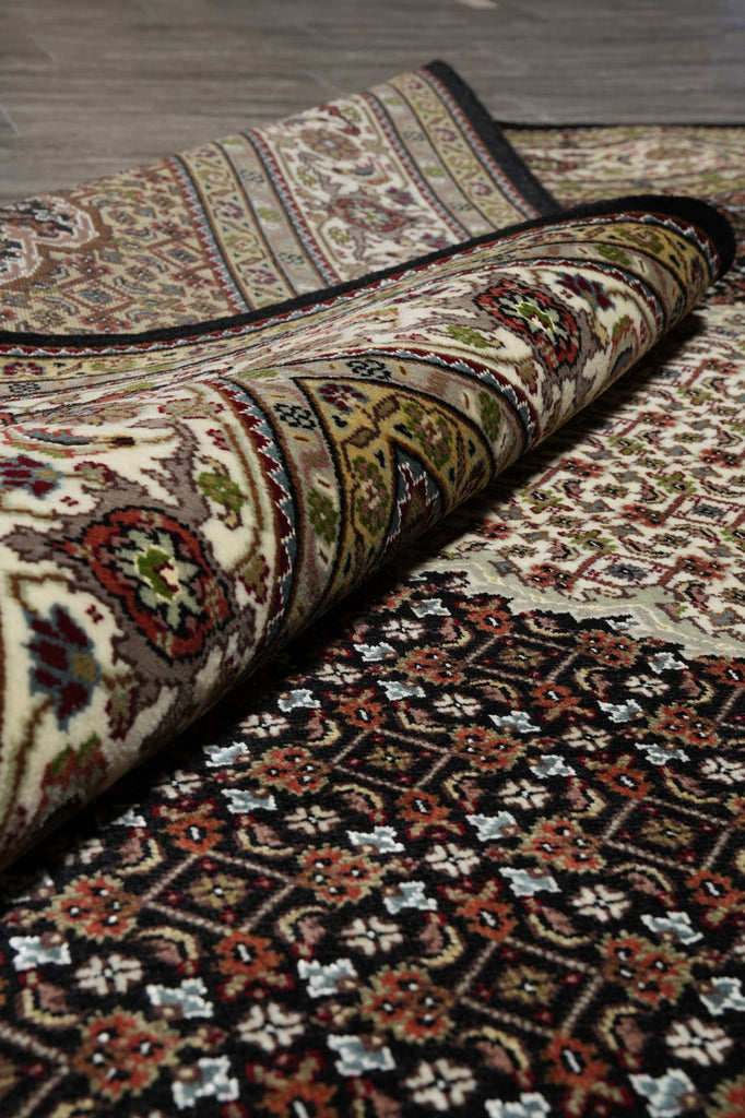 6.7 x 10 Traditional Wool and Silk Quality Handmade Room Rug #F-3077