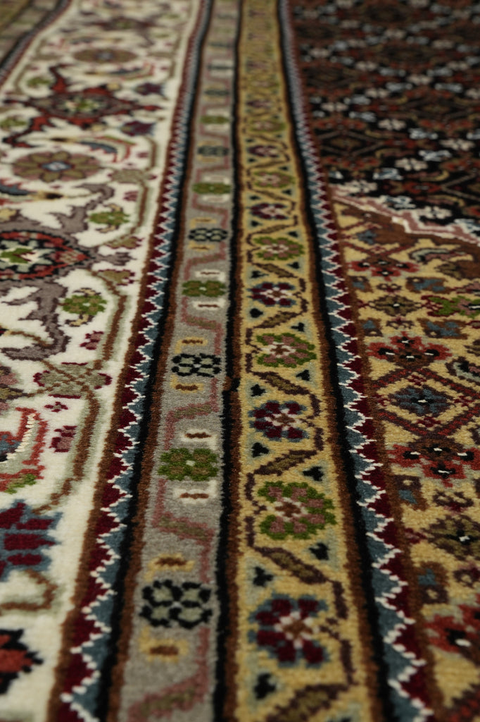 6.7 x 10 Traditional Wool and Silk Quality Handmade Room Rug #F-3077