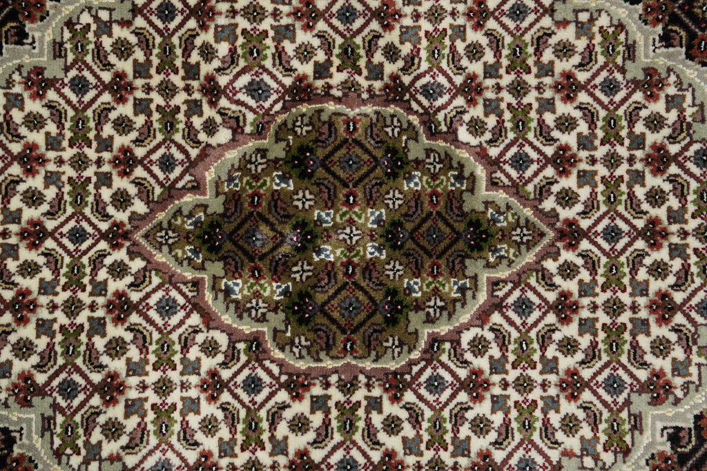 6.7 x 10 Traditional Wool and Silk Quality Handmade Room Rug #F-3077