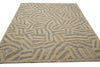Load image into Gallery viewer, 8 x 10 Nice Handmade Modern Rug Carved Wool Pile #F-3312