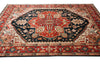 Load image into Gallery viewer, 9 x 12 New Handmade Heriz Serapi Rug Dark Blue