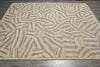 Load image into Gallery viewer, 8 x 10 Nice Handmade Modern Rug Carved Wool Pile #F-3312