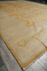 Load image into Gallery viewer, 11 x 12.9 New Handmade Contemporary Transitional Rug Gold Oushak #F-3311