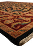 Load image into Gallery viewer, 9 x 12.4 Black Burgundy Quality Jaipur Rug #LA-52929