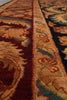 Load image into Gallery viewer, 9 x 12.4 Black Burgundy Quality Jaipur Rug #LA-52929