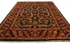 Load image into Gallery viewer, 9 x 12.4 Black Burgundy Quality Jaipur Rug #LA-52929