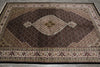 Load image into Gallery viewer, 6.8 x 10 Mahi Tabriz Quality Hand-Knotted Wool Silk Hand-Knotted Rug #F-3078