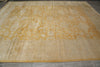 Load image into Gallery viewer, 11 x 12.9 New Handmade Contemporary Transitional Rug Gold Oushak #F-3311