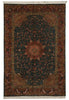 Load image into Gallery viewer, 6 x 9 GREEN High Quality Wool &amp; Silk Rug - China #PIX-18797