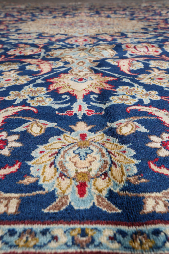 9 x 13 Persian Najaf Esfahan Wool Rug #F-4128