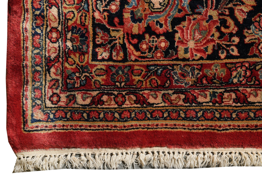 14 x 19 Antique Persian Sarouk Rug #PIX-21436