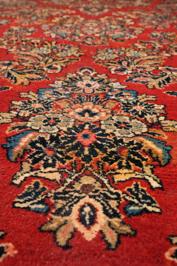 14 x 19 Antique Persian Sarouk Rug #PIX-21436
