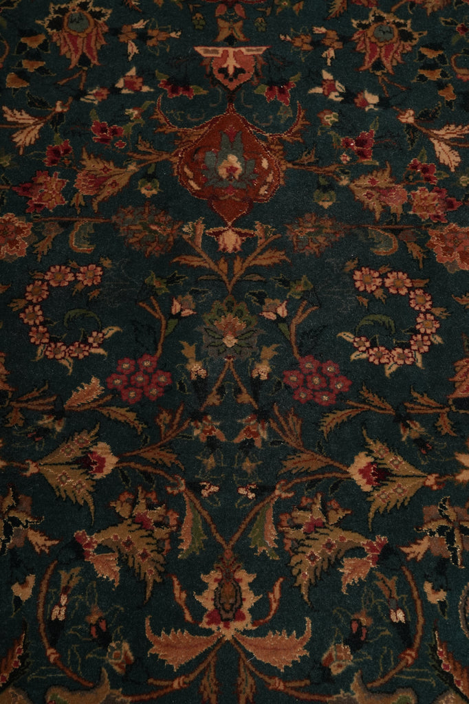 6 x 9 GREEN High Quality Wool & Silk Rug - China #PIX-18797