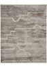 Load image into Gallery viewer, 8 x 10 Contemporary Handmade Imported Rug Gray #F-3316