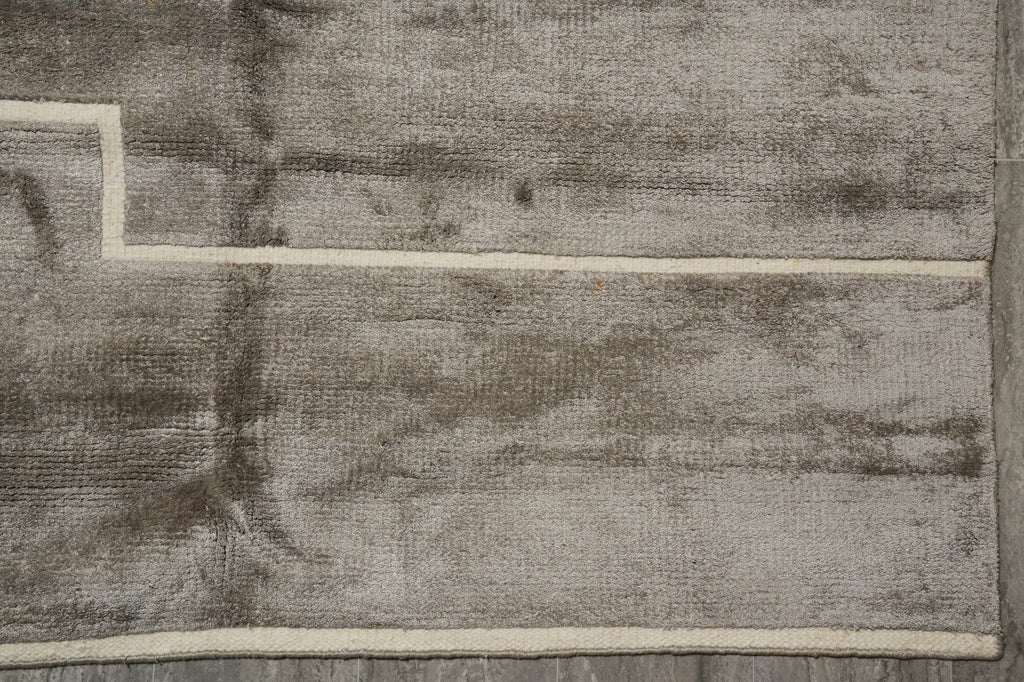 8 x 10 Contemporary Handmade Imported Rug Gray #F-3316