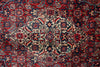 Load image into Gallery viewer, 10.7 x 14.6 Persian Herati Mahal Rug Navy Blue #F-4129