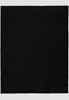 Load image into Gallery viewer, 8 x 10 PLAIN SOLID BLACK Handmade Wool rug CONTEMPORARY #F-3315