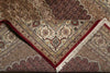 Load image into Gallery viewer, 6.7 x 10 High Quality Traditional Mahi Tabriz Wool Silk Hand-Knotted Rug #F-3081