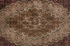 Load image into Gallery viewer, 6.7 x 10 High Quality Traditional Mahi Tabriz Wool Silk Hand-Knotted Rug #F-3081
