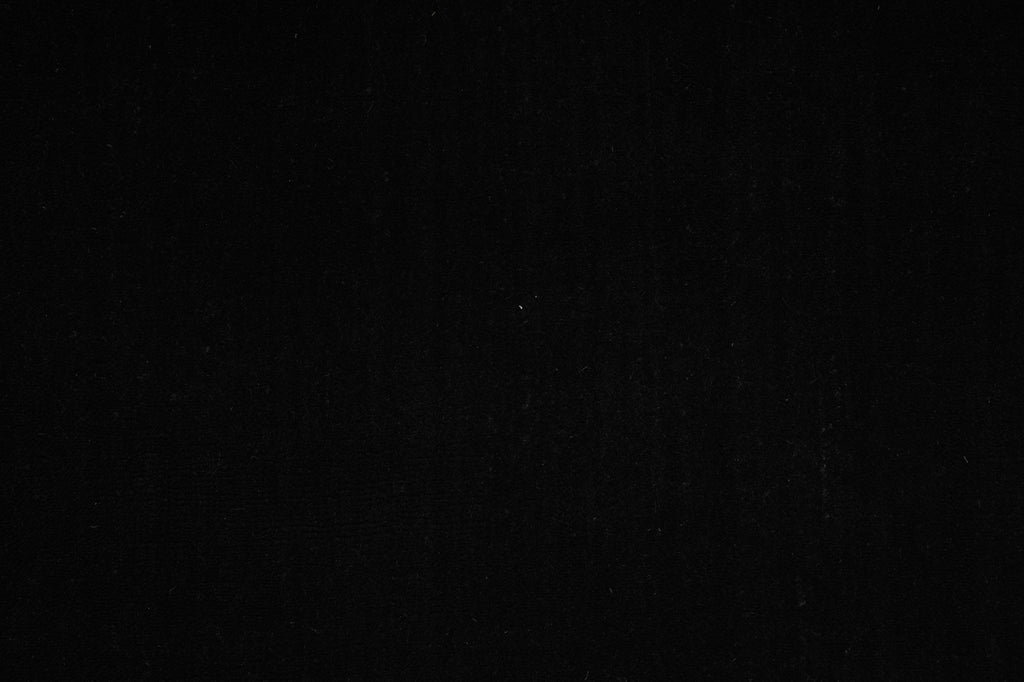 8 x 10 PLAIN SOLID BLACK Handmade Wool rug CONTEMPORARY #F-3315