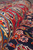 Load image into Gallery viewer, 9 x 12 Signed persian Kashan rug Navy Blue #F-4130