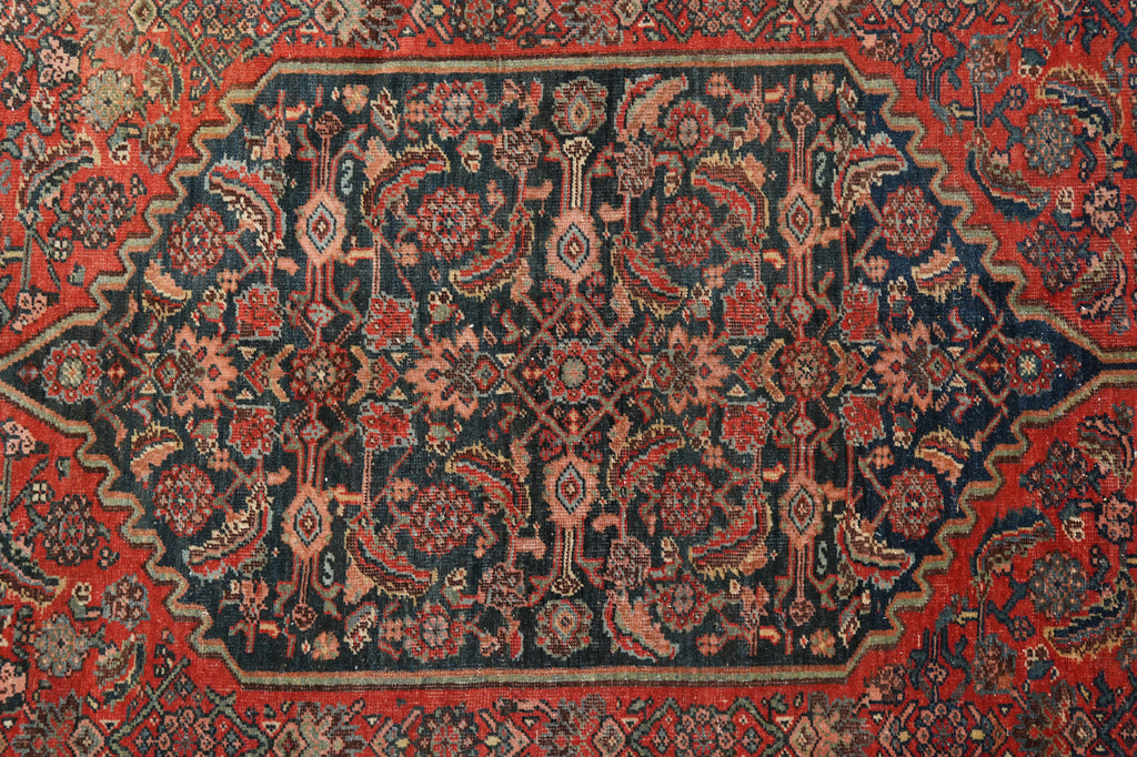 9 x 20 Authentic Antique Persian Kord Bijar Rug  #F-4442