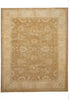 Load image into Gallery viewer, 8 x 9.7 Sage Green Chobi Peshawar Handmade Rug #PIX-20572