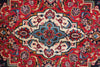 Load image into Gallery viewer, 9 x 12 Signed persian Kashan rug Navy Blue #F-4130