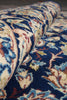 Load image into Gallery viewer, 9 x 13 Persian Najafabad Esfahan Wool rug Navy Blue #F-4131