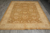 Load image into Gallery viewer, 8 x 9.7 Sage Green Chobi Peshawar Handmade Rug #PIX-20572