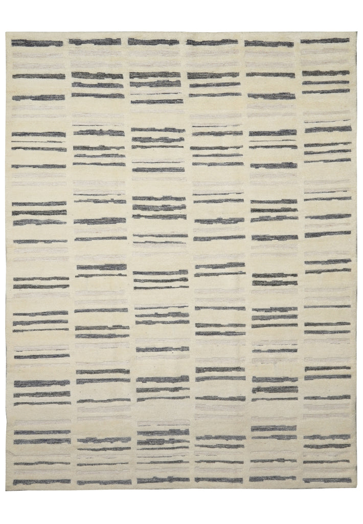 8.5 x 11.3 New Handmade Contemporary Rug Natural Wool Brand Carpet #F-3313
