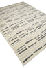 Load image into Gallery viewer, 8.5 x 11.3 New Handmade Contemporary Rug Natural Wool Brand Carpet #F-3313