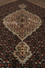 Load image into Gallery viewer, 4.8 x 6.9 Tabriz Mahi Wool Silk Hand-Knotted Quality Rug Dense and Lustrous #F-3083