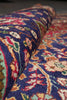 Load image into Gallery viewer, 10.3 x 12.7 Persian Tabriz Rug Dark Blue #F-4132