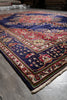 Load image into Gallery viewer, 10.3 x 12.7 Persian Tabriz Rug Dark Blue #F-4132