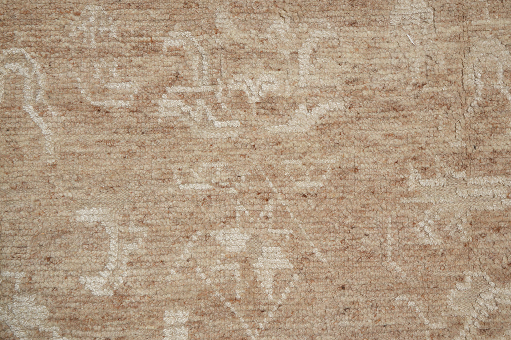 8.6 x 10 Beautiful Contemporary Rug Handmade Imported Organic Wool Neutrals Color#F-3310