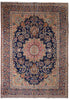 Load image into Gallery viewer, 9 x 12 Persian Kerman rug Dark Blue #F-4133