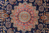 Load image into Gallery viewer, 9 x 12 Persian Kerman rug Dark Blue #F-4133