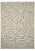Load image into Gallery viewer, 9.3 x 13.7 Great Handmade Modern Rug Carved Raised Natural Wool Pile Ivory #F-3319
