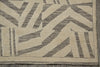 Load image into Gallery viewer, 9.3 x 13.7 Great Handmade Modern Rug Carved Raised Natural Wool Pile Ivory #F-3319