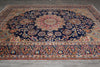 Load image into Gallery viewer, 9 x 12 Persian Kerman rug Dark Blue #F-4133