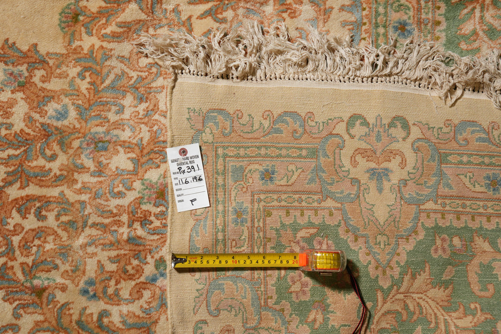11.6 x 19.6   Open Field Old Persian Kerman Rug #PIX-391