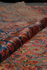 Load image into Gallery viewer, 13 x 22.3 ANTIQUE 1930's High Quality Persian Kashan Rug TREES BIRDS DEERS #PIX-16268